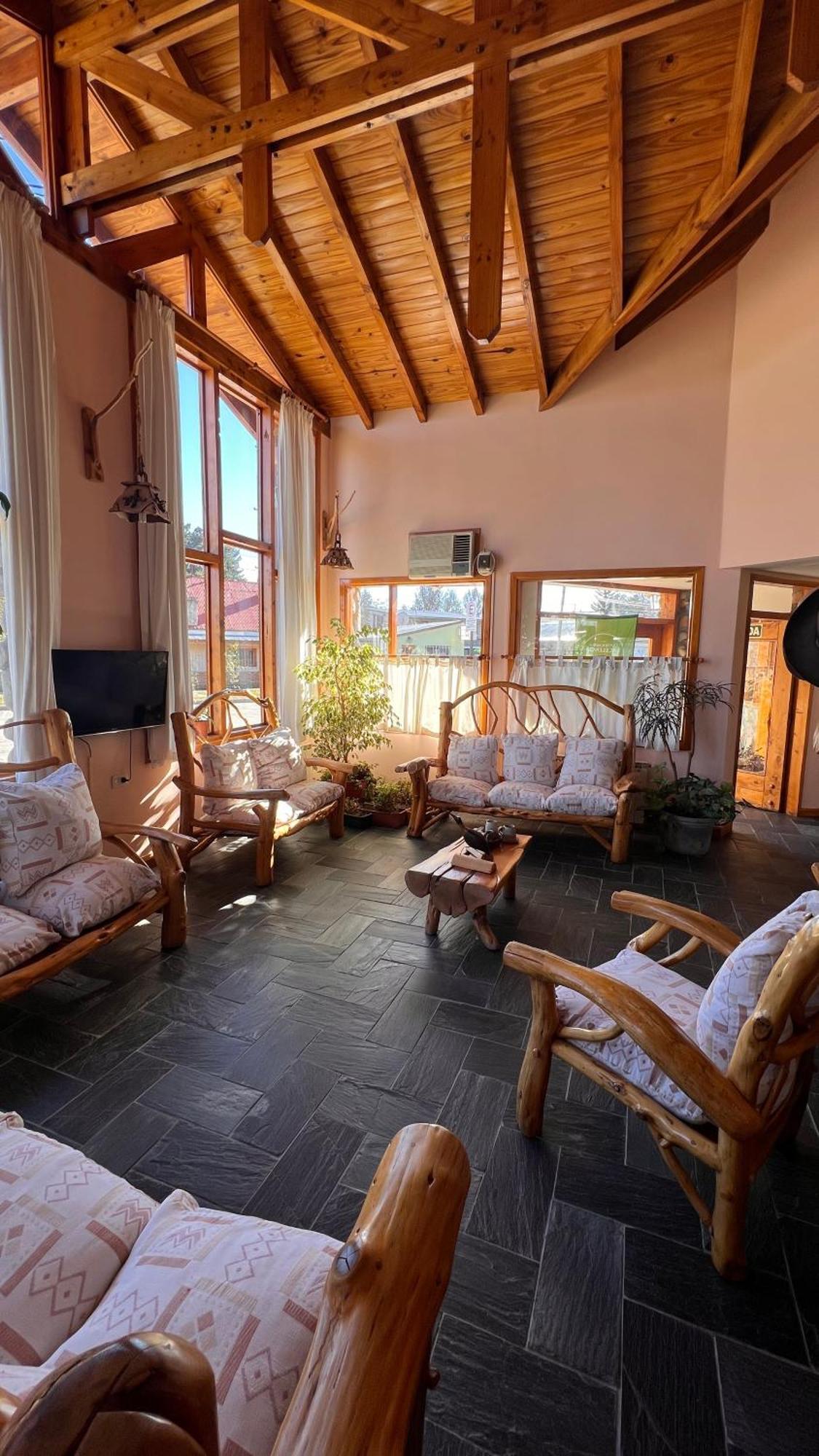 Hotel Y Cabanas Casa De Piedra Trevelín エクステリア 写真